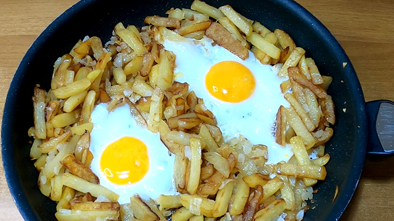 Жареная картошка