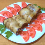баклажановые рулетики