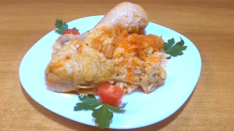 Курица с рисом
